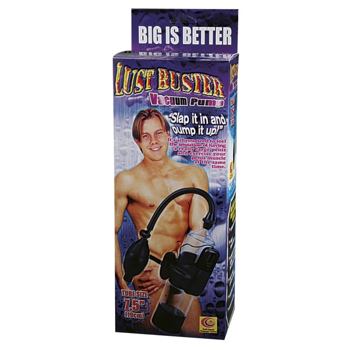 Nanma Lust Buster Vibrating Vacuum Pump With Cylinder Black 7.5 inches Nanma - For Me To Love