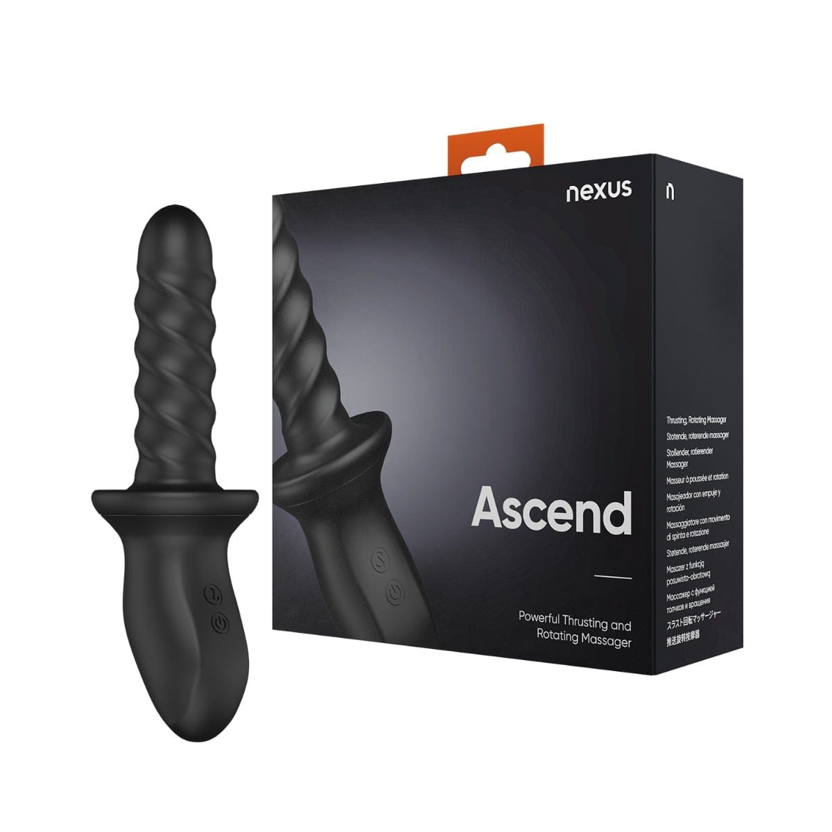 Nexus - Ascend Thrusting, Rotating Massager | USB Rechargeable Nexus - For Me To Love
