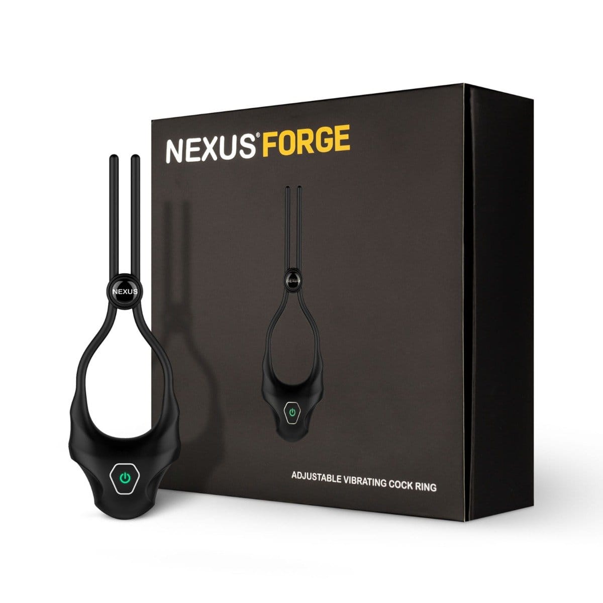 Nexus - FORGE Vibrating Adjustable Lasso Silicone Cock Ring | USB Rechargeable Nexus - For Me To Love