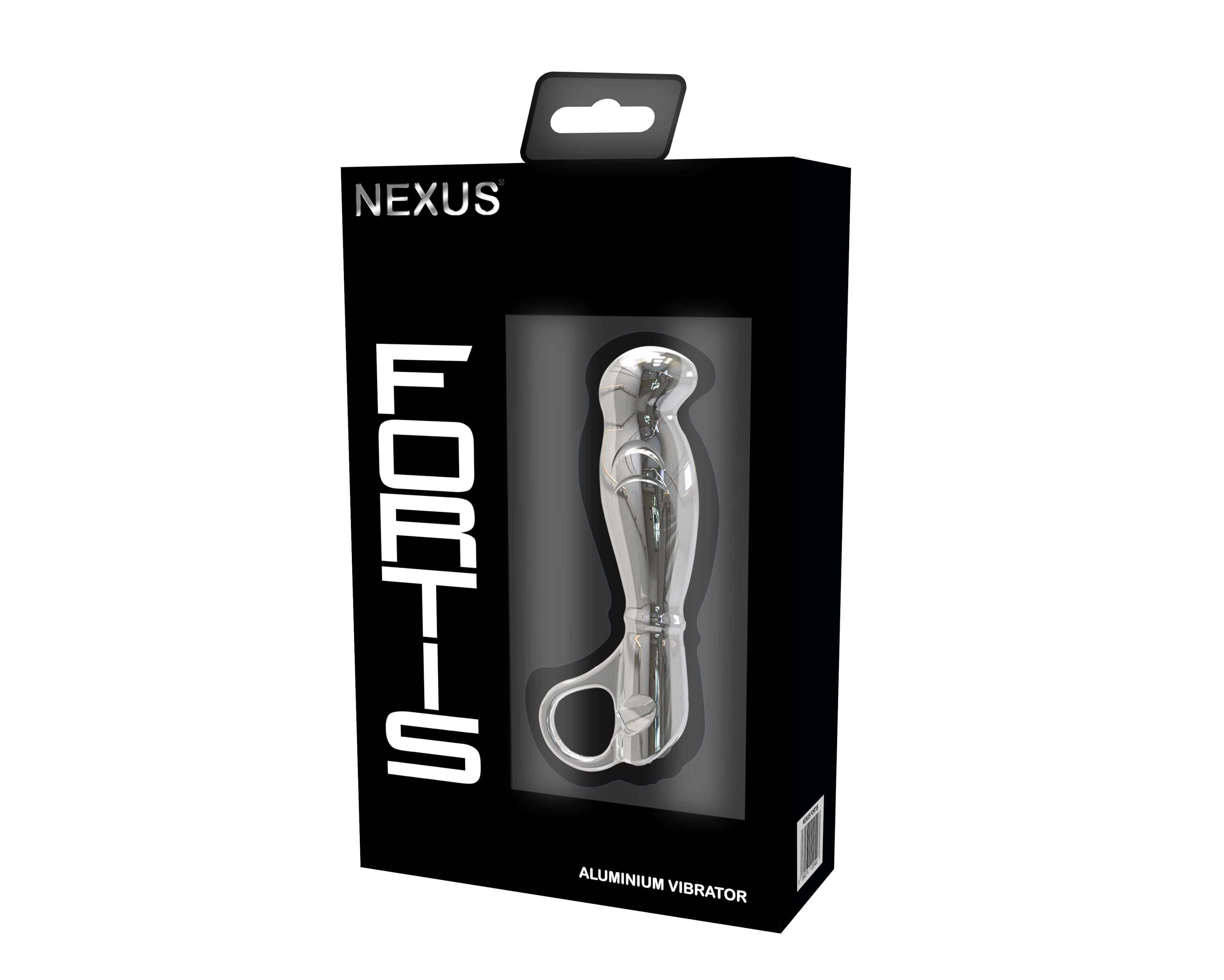 Nexus - FORTIS Silver Aluminium G-Spot & P-Spot Vibrator Nexus - For Me To Love