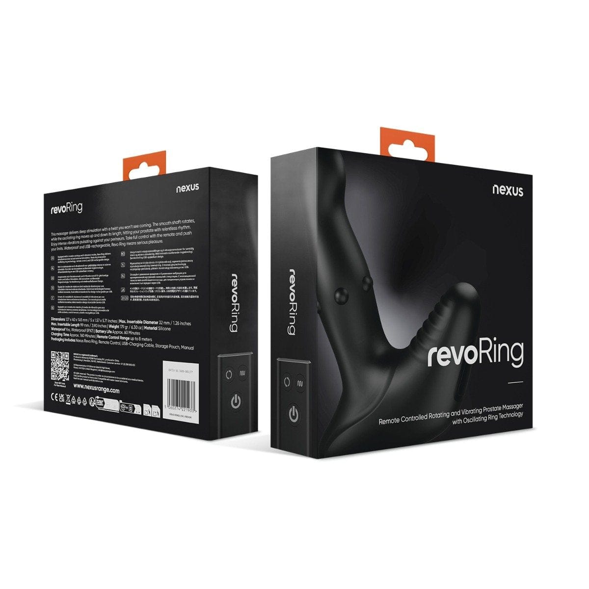 Nexus - Revo Ring Rotating Prostate Massager | USB Rechargeable Nexus - For Me To Love