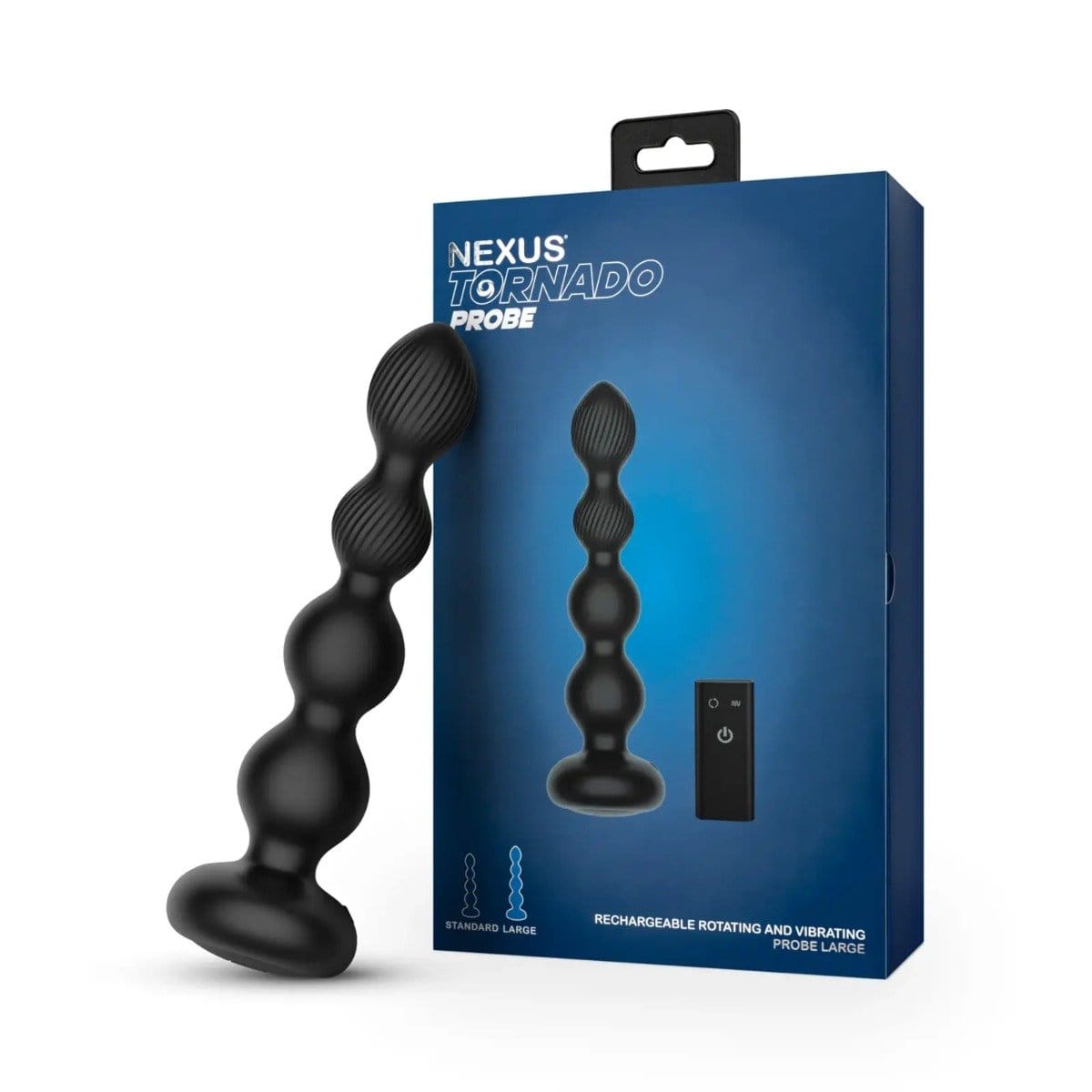 Nexus TORNADO PROBE - Rotating and vibrating probe with remote control | Large Nexus - For Me To Love