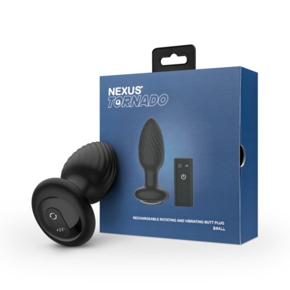 Nexus -  Tornado Remote Control Rotating Butt Plug Small | USB Rechargeable Nexus - For Me To Love