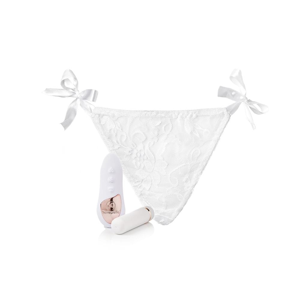 Nu Sensuelle - Remote Control White Pleasure Panty 15 Function | USB Rechargeable nu sensuelle - For Me To Love