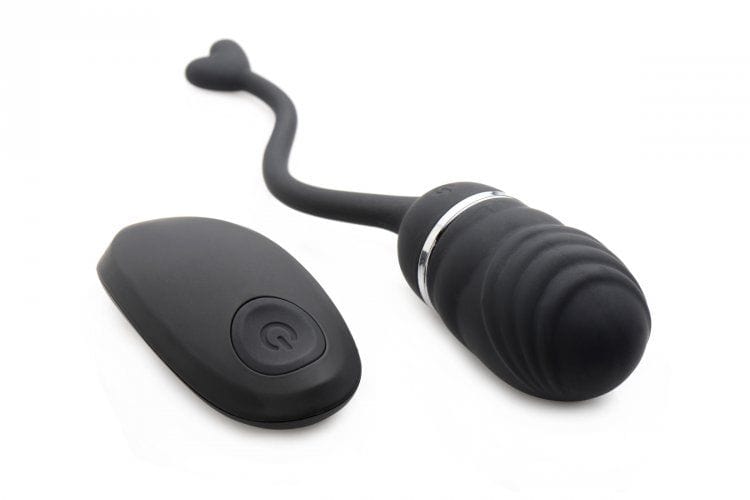 O-Bomb Rechargeable Remote Control Egg Vibrator - Black Master Series - For Me To Love