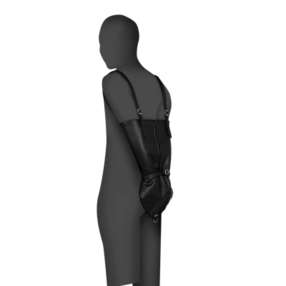Ouch Extreme - Zip-up Full Sleeve Adjustable Arm Restraint | Black Ouch Xtreme - For Me To Love