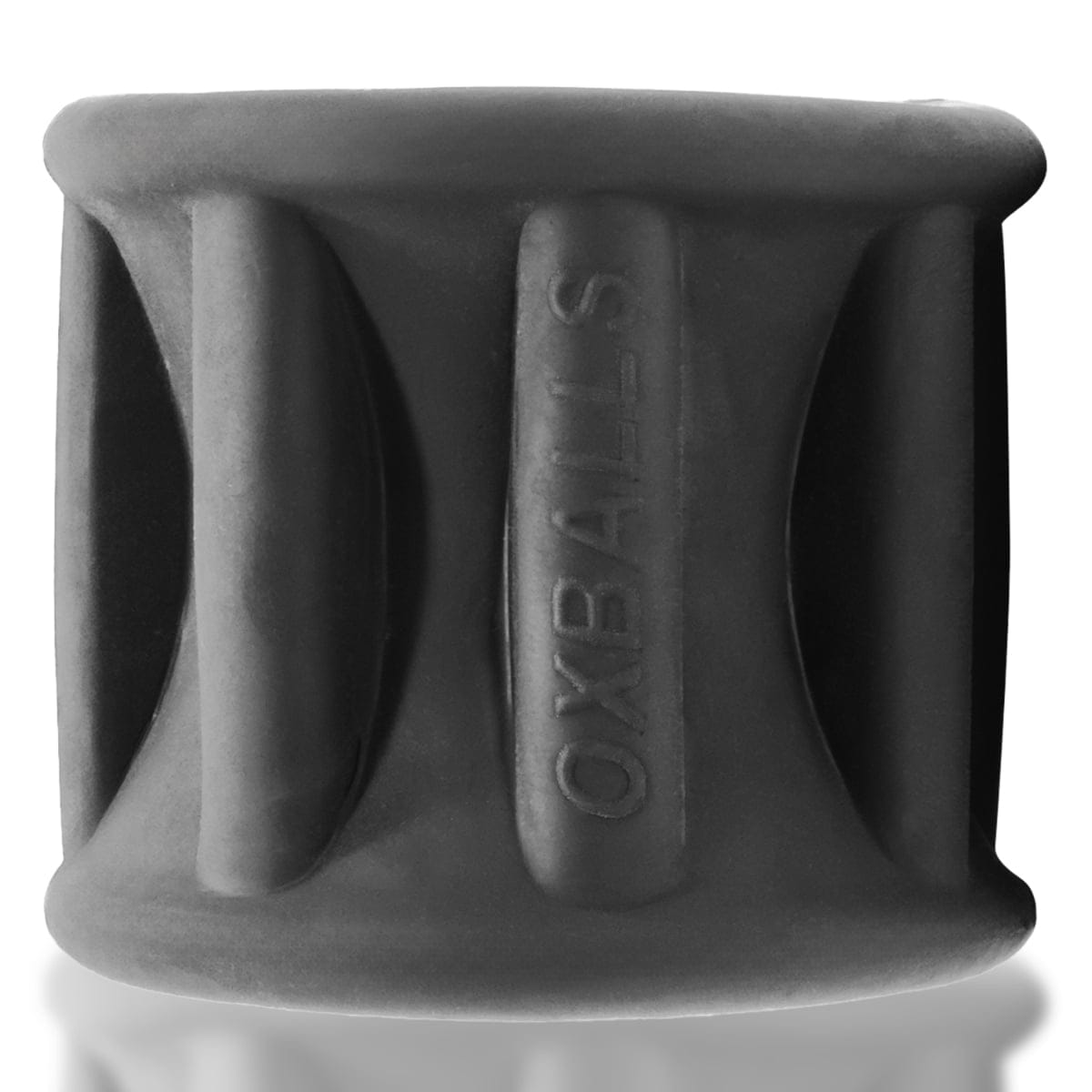 Oxballs - Baller Center Squeeze Silicone Ballstretcher Plus, Special Edition | Night Black Oxballs - For Me To Love