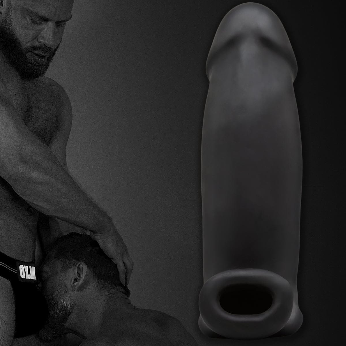 Oxballs - Hulk Gigantic Silicone Cocksheath Special Edition Night Black | 11 inches Oxballs - For Me To Love