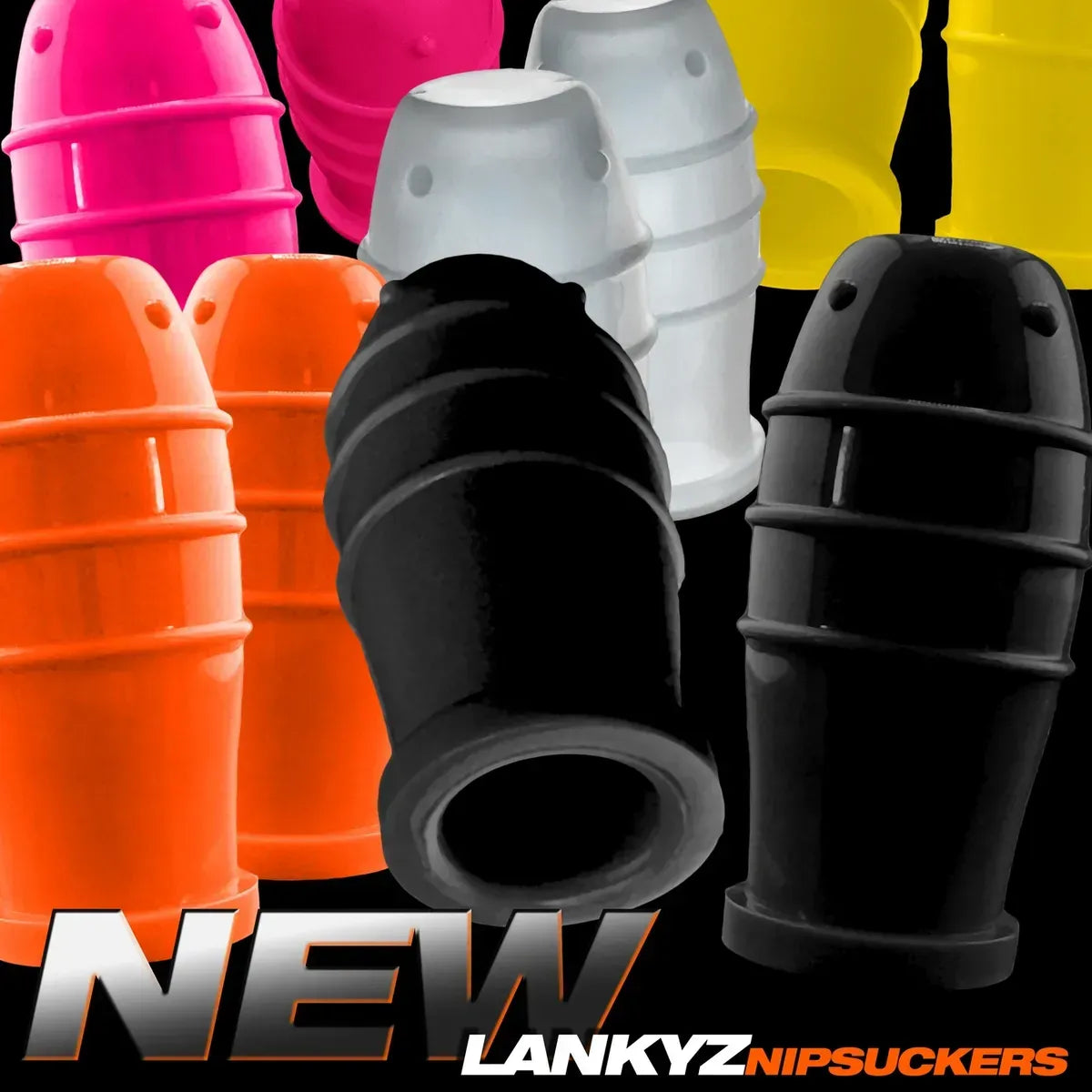 Oxballs - Lankyz Silicone Nipsuckers | Pink Oxballs - For Me To Love