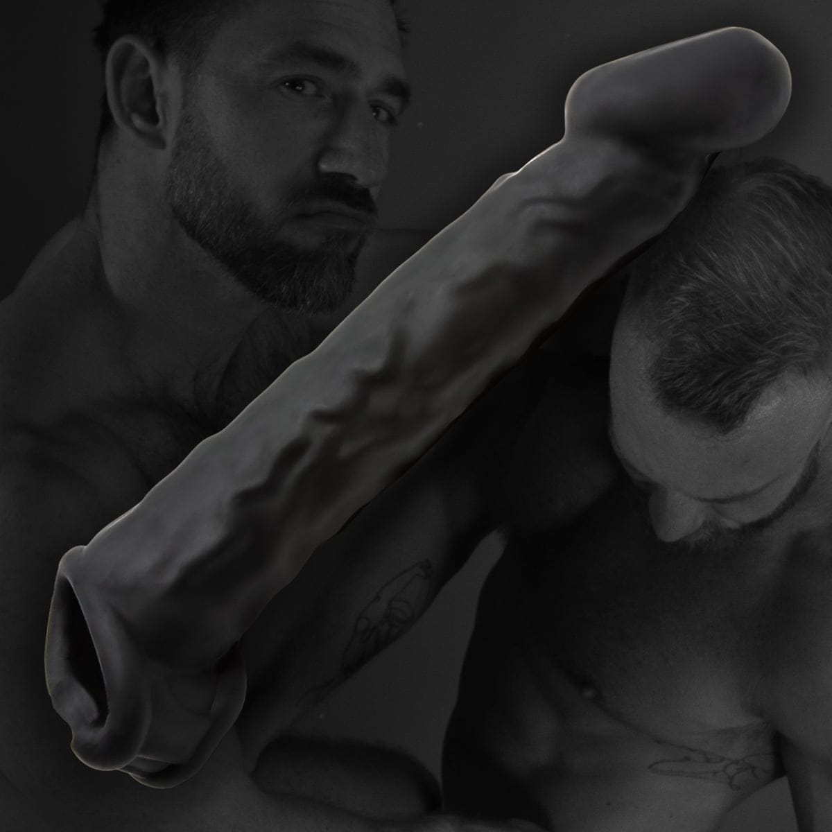 Oxballs - Muscle Ripped Inner Ribbed Velvet Smooth Cocksheath Special Edition Night Black | 9.5 inches Oxballs - For Me To Love