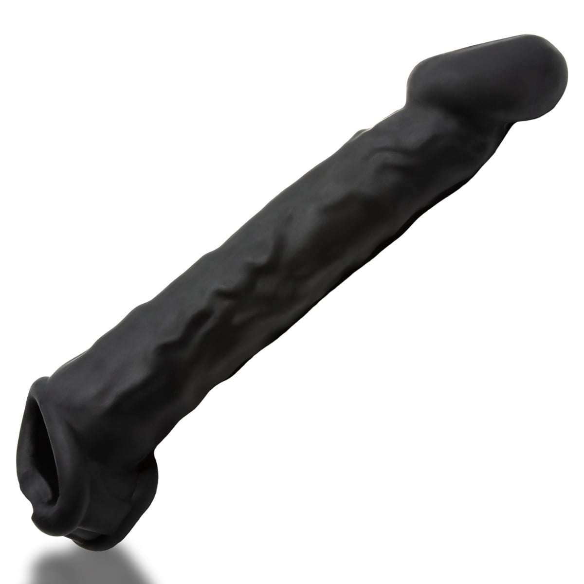 Oxballs - Muscle Ripped Inner Ribbed Velvet Smooth Cocksheath Special Edition Night Black | 9.5 inches Oxballs - For Me To Love