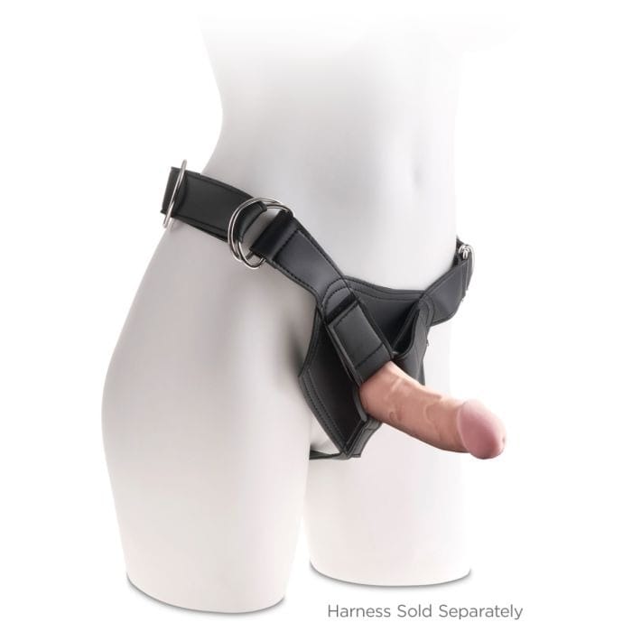 Pipedream - King Cock Plus - Triple Density Dildo with Suction Cup Base | 6 inches Pipedream - For Me To Love