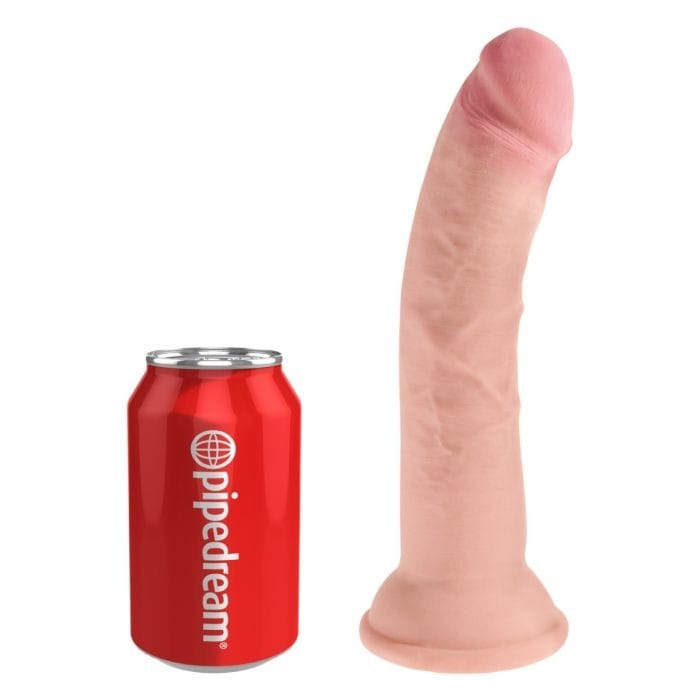 Pipedream - King Cock Plus - Triple Density Dildo with Suction Cup Base | 8 inches Pipedream - For Me To Love