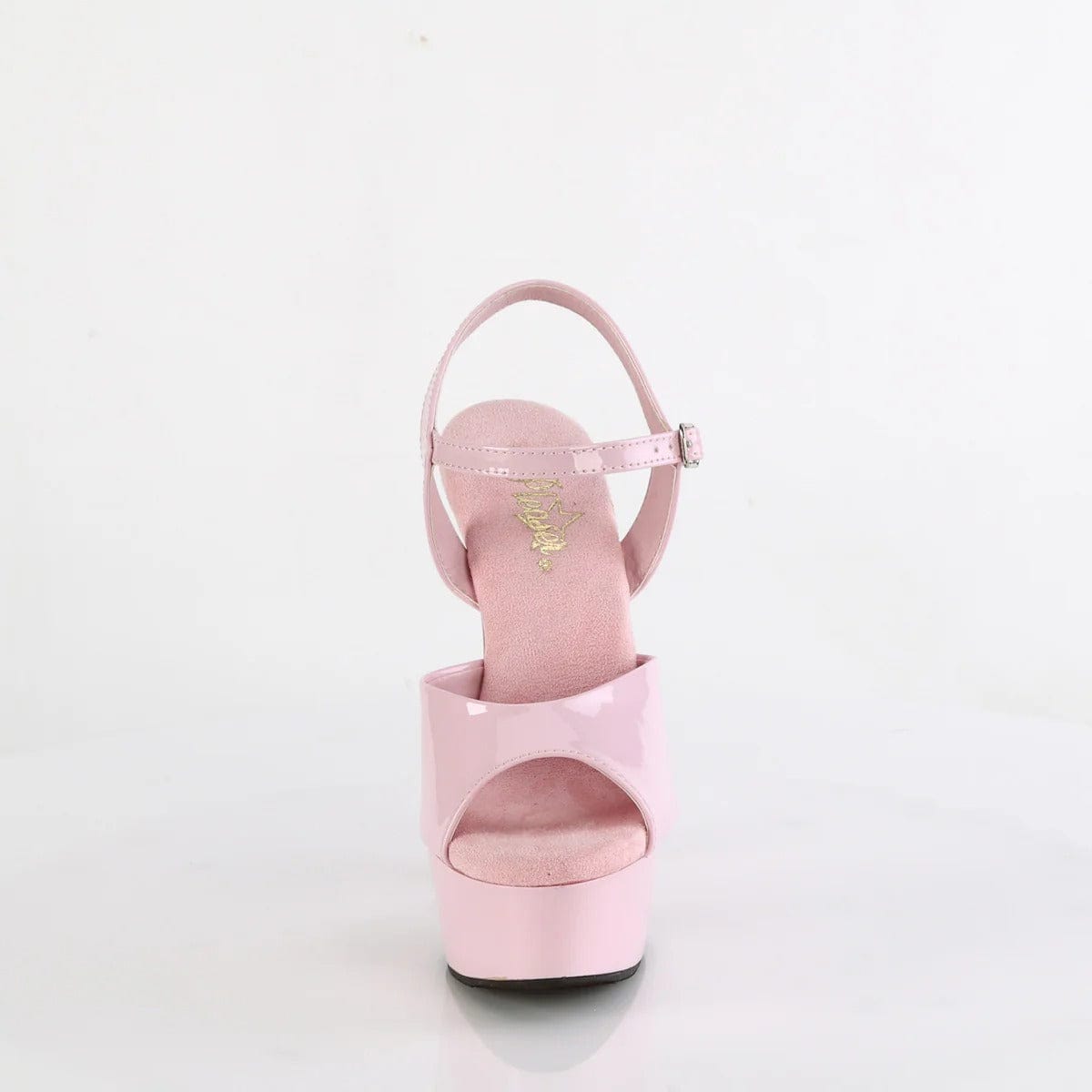 Pleaser - Delight 609 Baby Pink Patent Platform Stilettos with 6 inch Heel | UK 2-11 Pleaser - For Me To Love