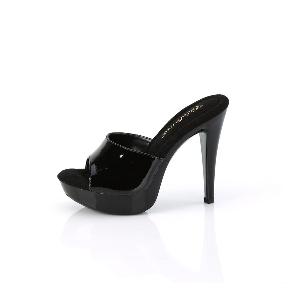 Pleaser Fabulicious - Cocktail 501 Black Platform Stiletto with 5 inch Heel | UK 2-11 Pleaser - For Me To Love