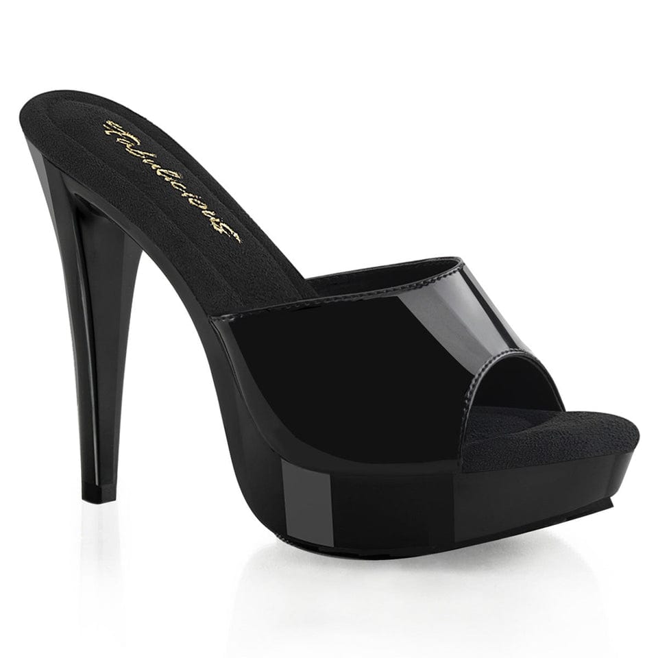 Pleaser Fabulicious - Cocktail 501 Black Platform Stiletto with 5 inch Heel | UK 2-11 Pleaser - For Me To Love