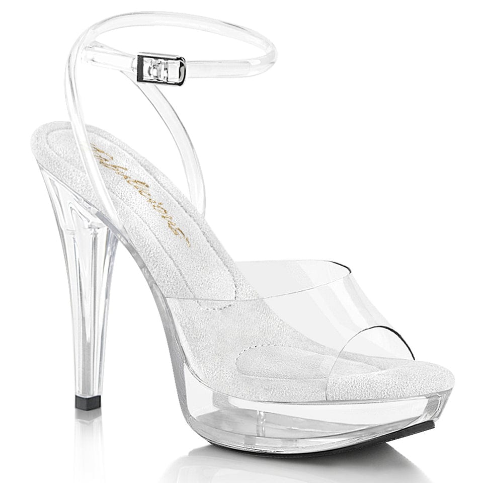 Pleaser Fabulicious - Cocktail 506 Clear Platform Stiletto with 5 inch Heel | UK 2-11 Pleaser - For Me To Love