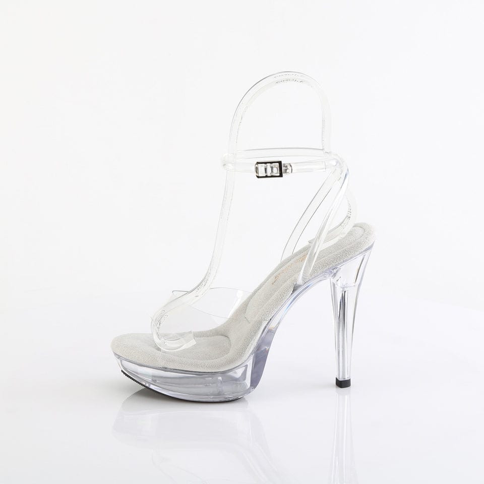 Pleaser Fabulicious - Cocktail 506 Clear Platform Stiletto with 5 inch Heel | UK 2-11 Pleaser - For Me To Love