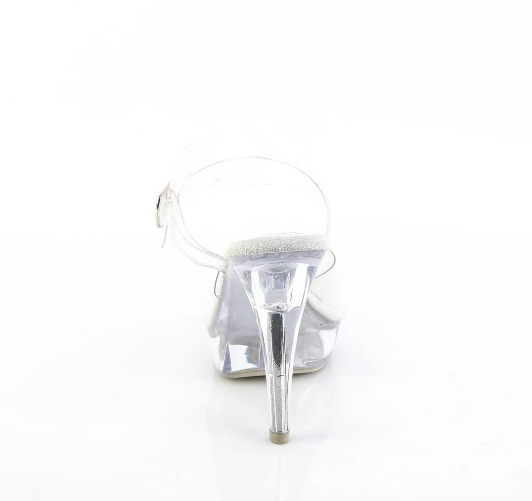 Pleaser Fabulicious - Cocktail 508 Clear Platform Stiletto with 5 inch Heel | UK 2-11 Pleaser - For Me To Love
