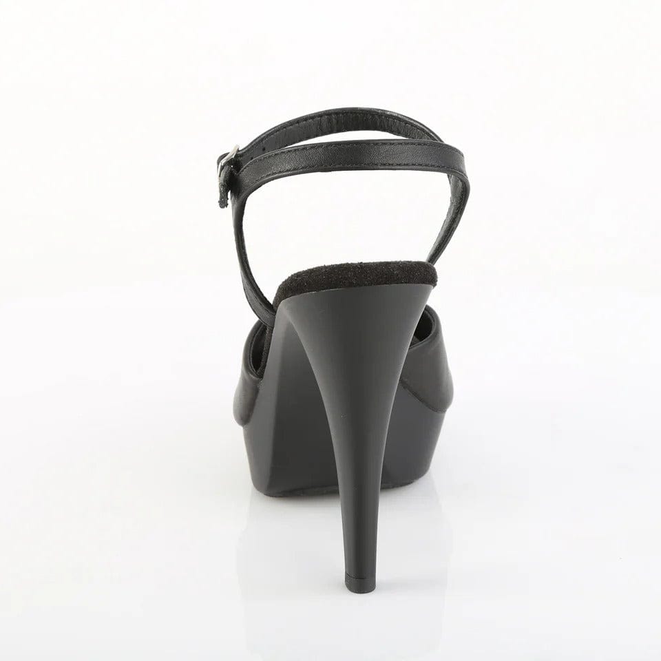 Pleaser Fabulicious - Cocktail 509 Matte Black Platform Stiletto with 5 inch Heel | UK 2-11 Pleaser - For Me To Love