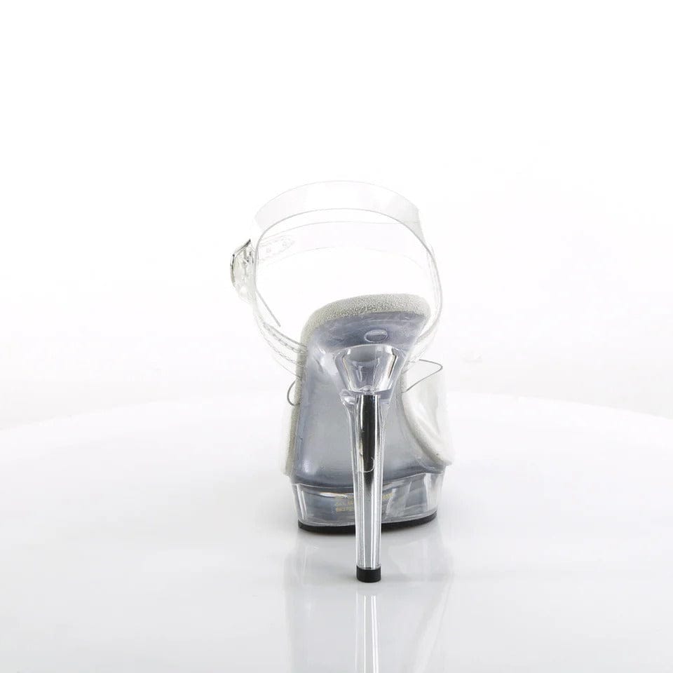 Pleaser - Lip 109 Clear Platform Stiletto with 5 inch Heel | UK 2-11 Pleaser - For Me To Love