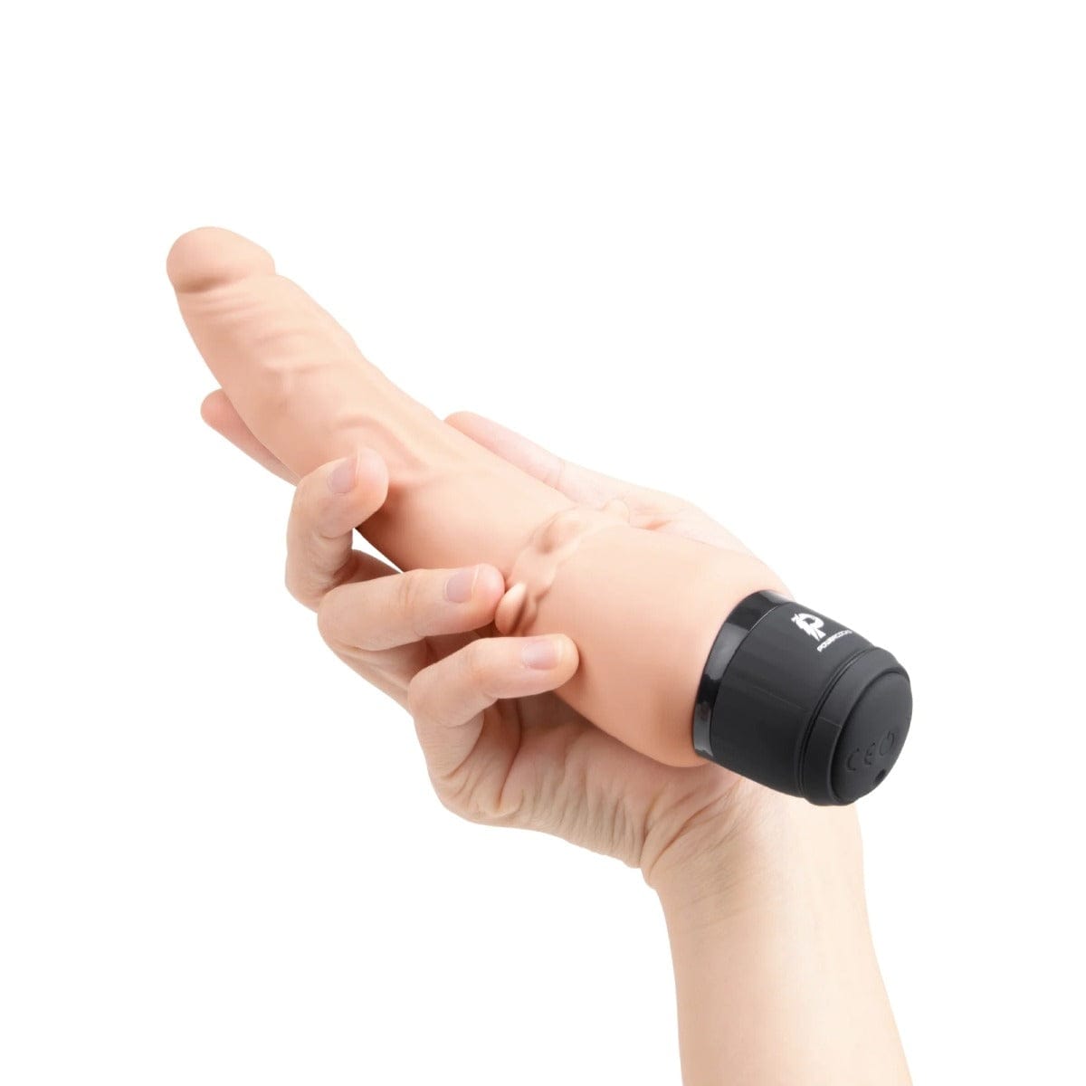 Powercocks - USB Rechargeable Realistic Vibrator | Flesh 7 inches Powercocks - For Me To Love