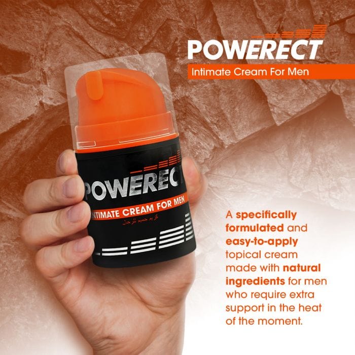 Powerect - Endurance Pleasure Cream For Men | 48ml Pump Skins - For Me To Love