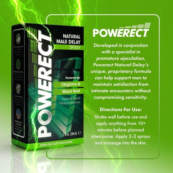 Powerect - Natural Male Delay Spray | 30ml Powerect - For Me To Love