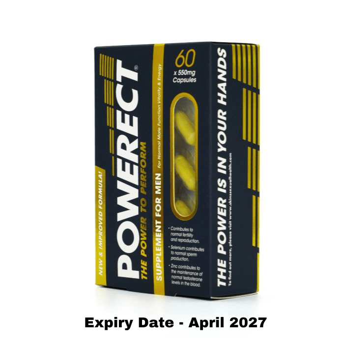 Powerect New Formula - Sexual Wellness Enhancement Supplements | 60 Pills Powerect - For Me To Love