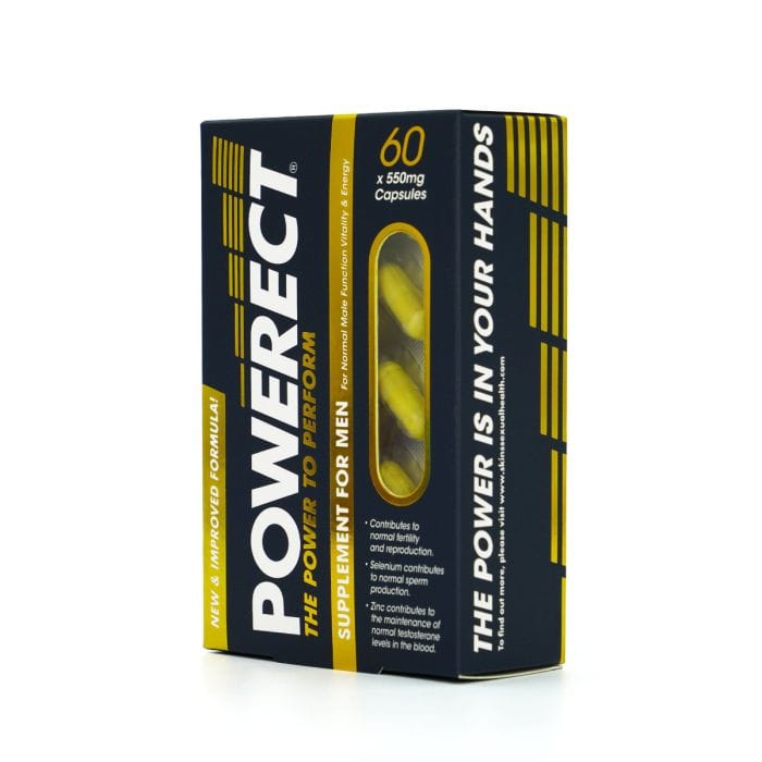 Powerect New Formula - Sexual Wellness Enhancement Supplements | 60 Pills Powerect - For Me To Love