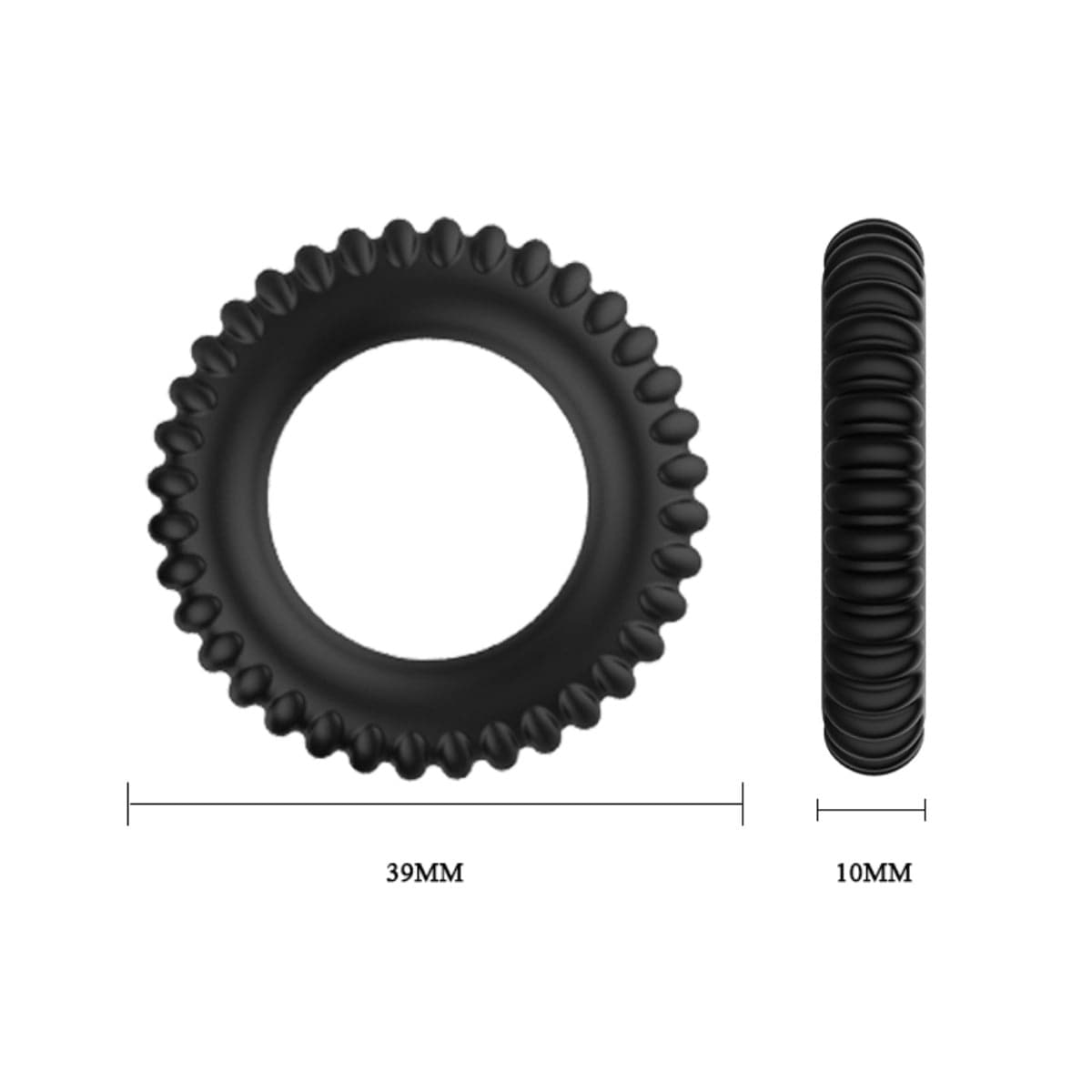 Pretty Love - Titan 3 in one silicone Cock Rings | 3 different styles Pretty Love - For Me To Love