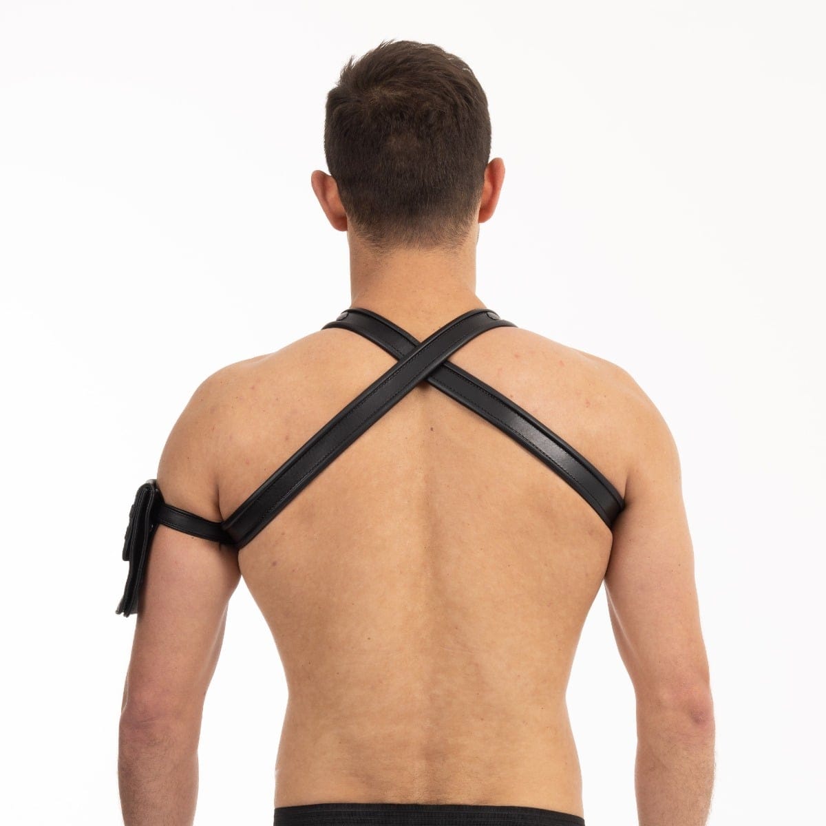 Prowler RED - Adjustable Cross Body Harness Black | Sizes S/M L/XL Prowler Red - For Me To Love
