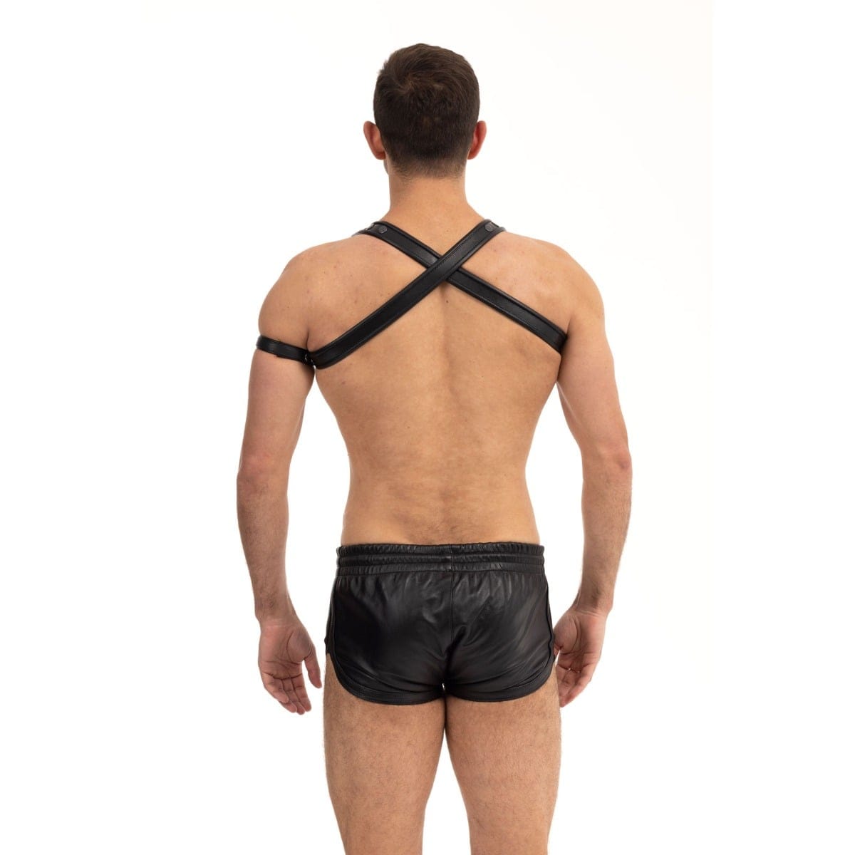 Prowler RED - Adjustable Cross Body Harness Black | Sizes S/M L/XL Prowler Red - For Me To Love