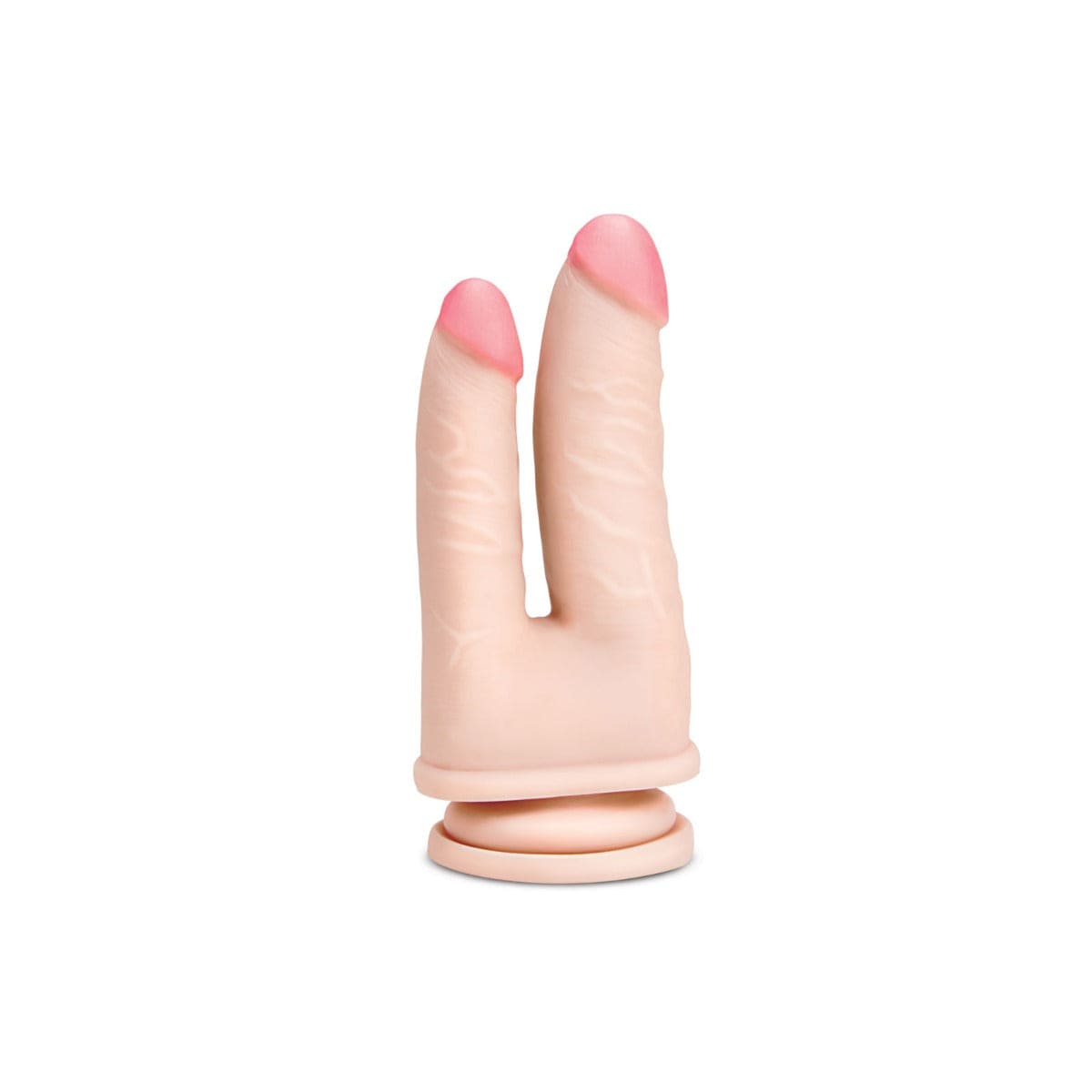 Prowler RED - Ultra Cock Double Penetrator Dildo with Suction Base | 6 inches prowler red - For Me To Love