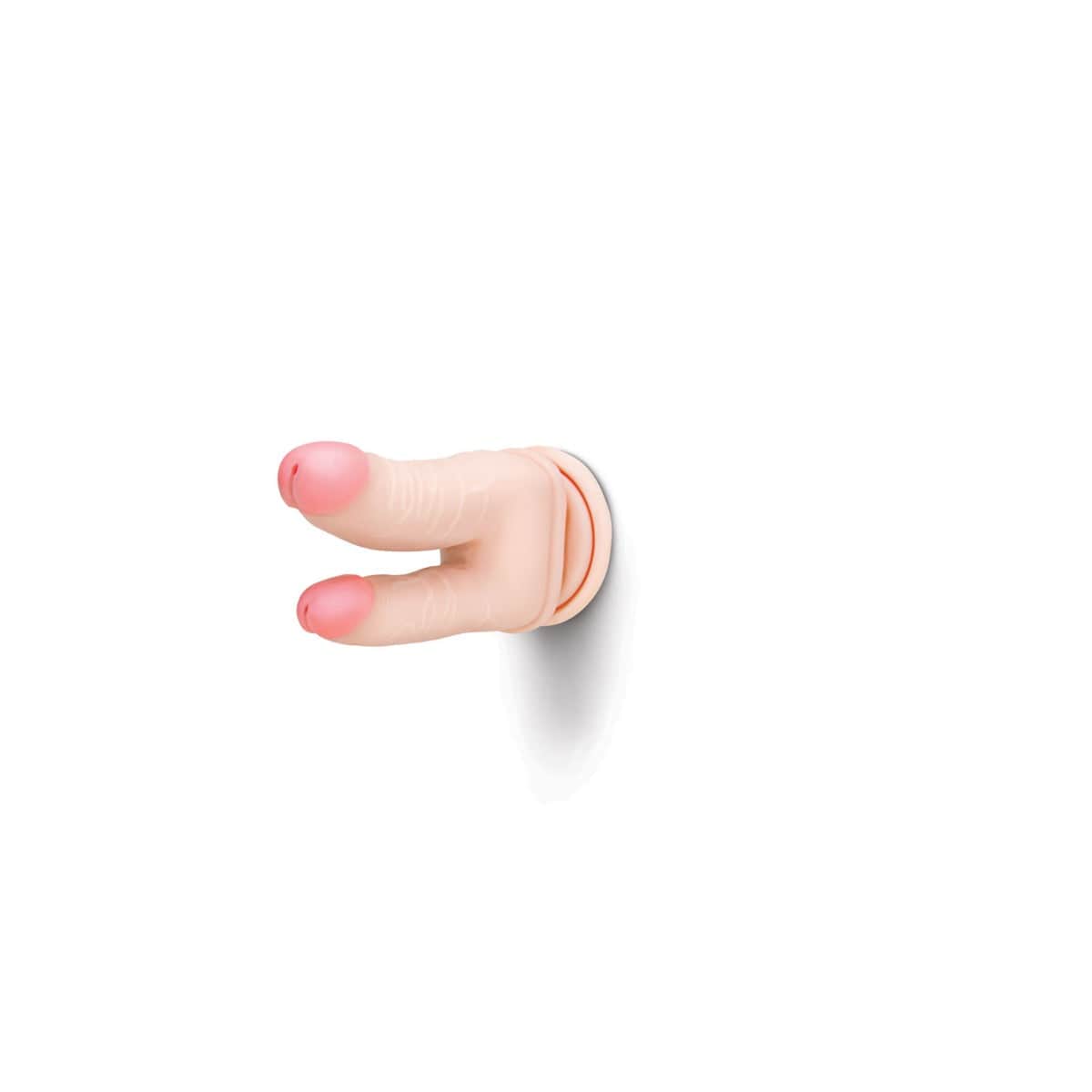 Prowler RED - Ultra Cock Double Penetrator Dildo with Suction Base | 6 inches prowler red - For Me To Love