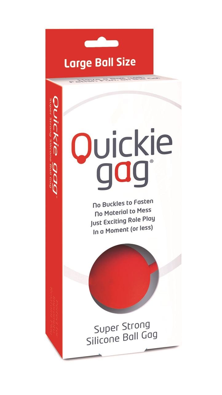 Quickie Quickie Gag 45mm Large Ball - Red