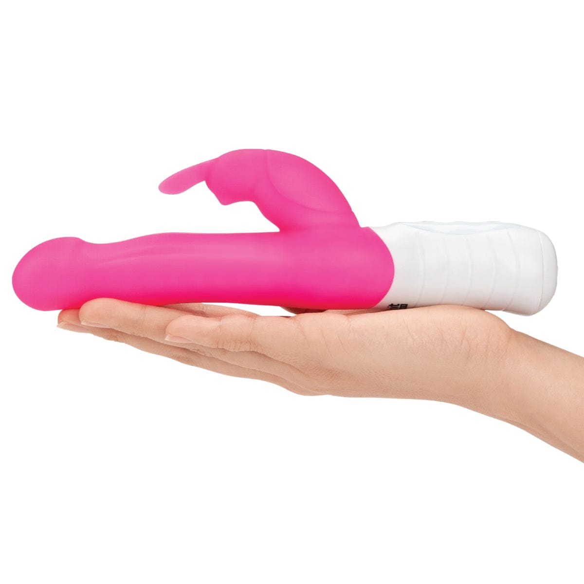 Rabbit Essential - Slim Shaft Rabbit Vibrator with Rotating Beads | Hot Pink Rabbit Essentials - For Me To Love