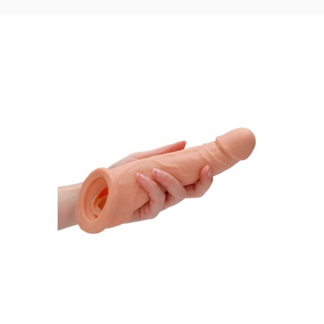 Real Rock Real Rock Penis Sleeve 8" (Flesh)