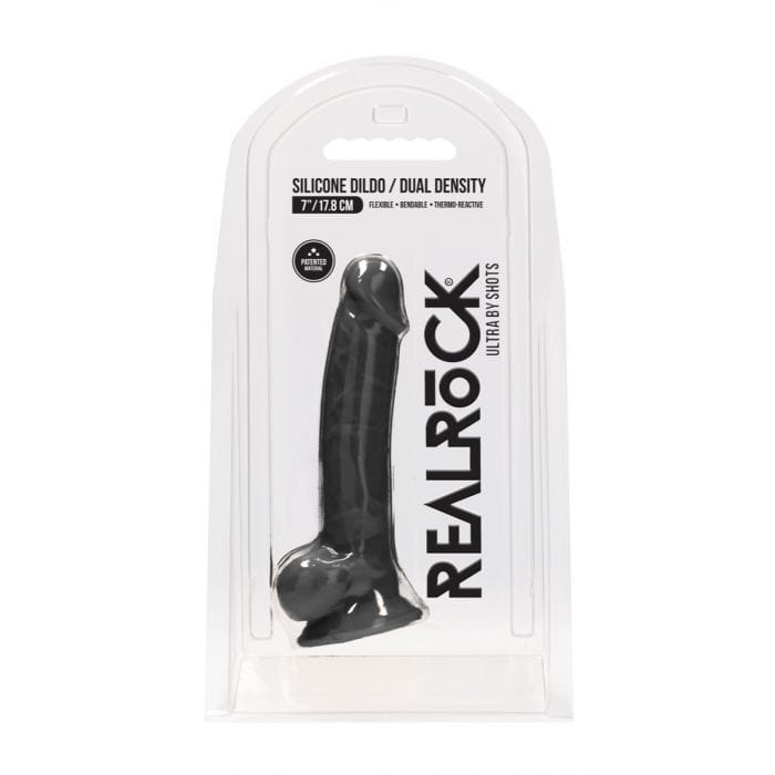 Real Rock - Realistic Silicone Dildo With Balls |  7 inches Real Rock - For Me To Love