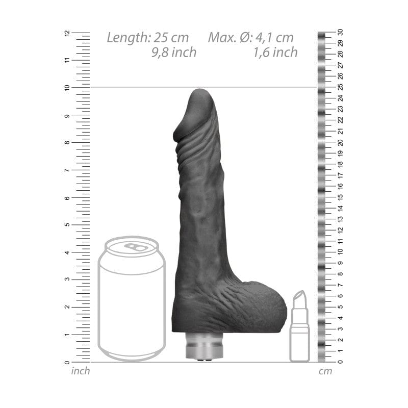 Real Rock - Realistic Vibrating Dildo with Balls | 9 inches Real Rock - For Me To Love