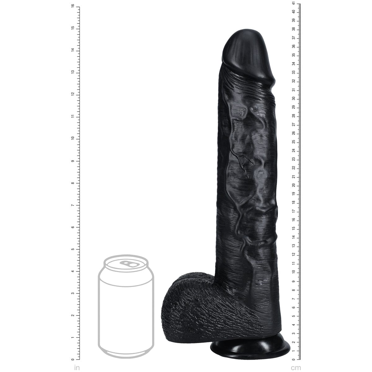 RealRock - Extra Large Dildo with Suction Cup Base | 15 inches Real Rock - For Me To Love