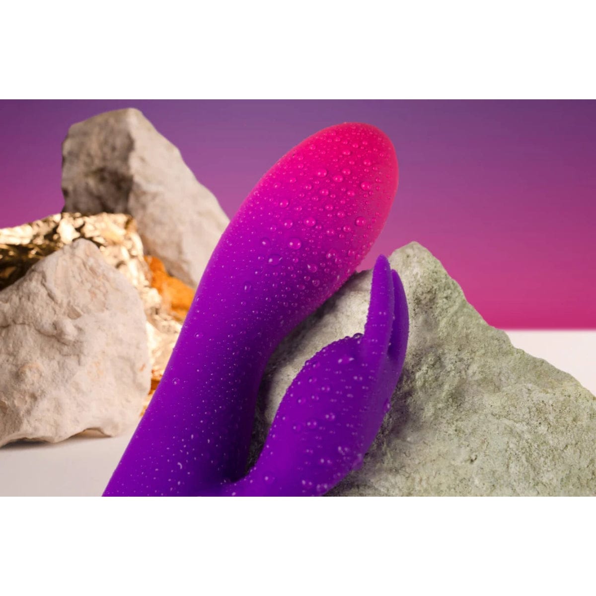 Rocks Off - Glo-Girl Rabbit Vibrator | Purple Pink Rocks off - For Me To Love