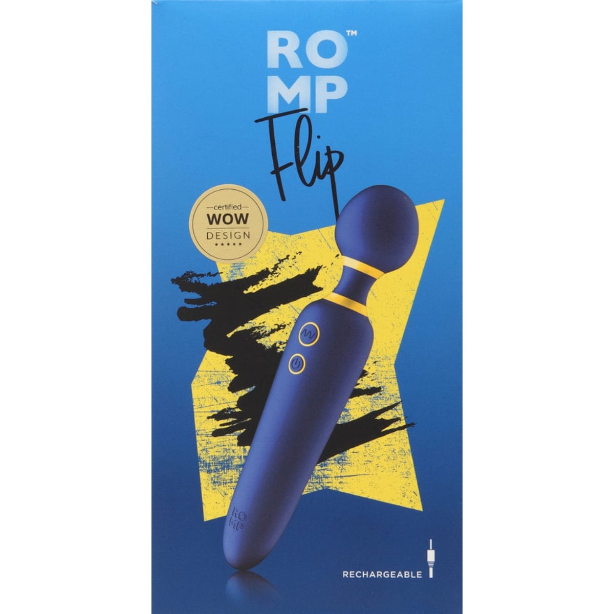 Romp - Flip Powerful Massage Wand | USB Rechargeable Romp - For Me To Love