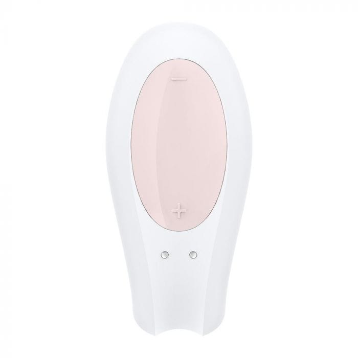 Satisfyer App Enabled Double Joy - White Satisfyer - For Me To Love