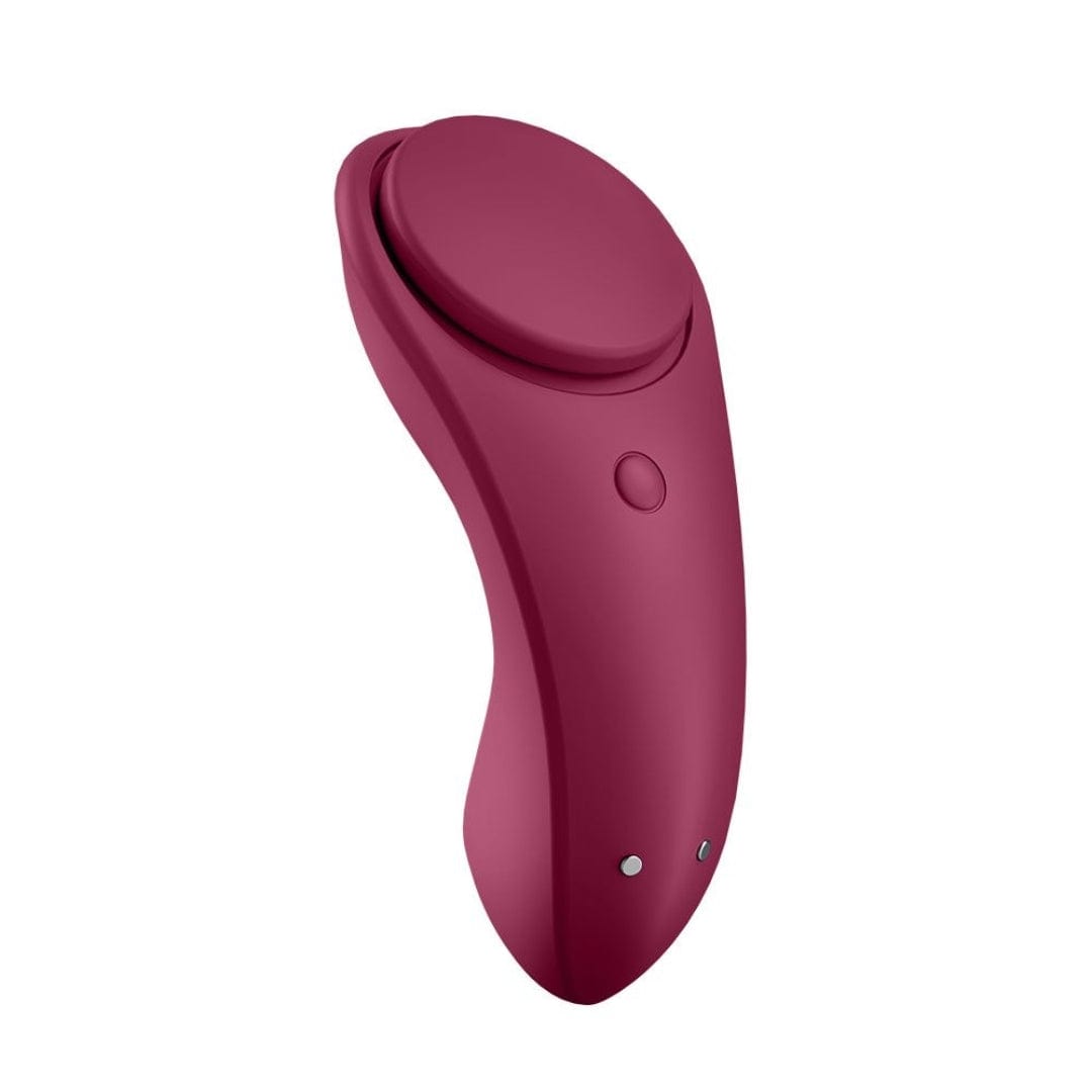 Satisfyer App Enabled Sexy Secret Panty Vibrator - Wine Red Satisfyer - For Me To Love