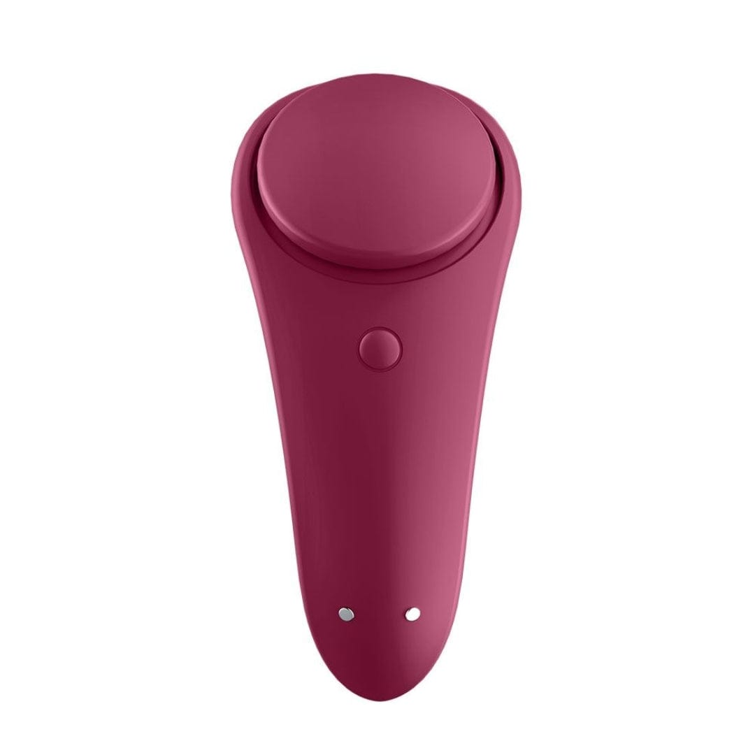 Satisfyer App Enabled Sexy Secret Panty Vibrator - Wine Red Satisfyer - For Me To Love