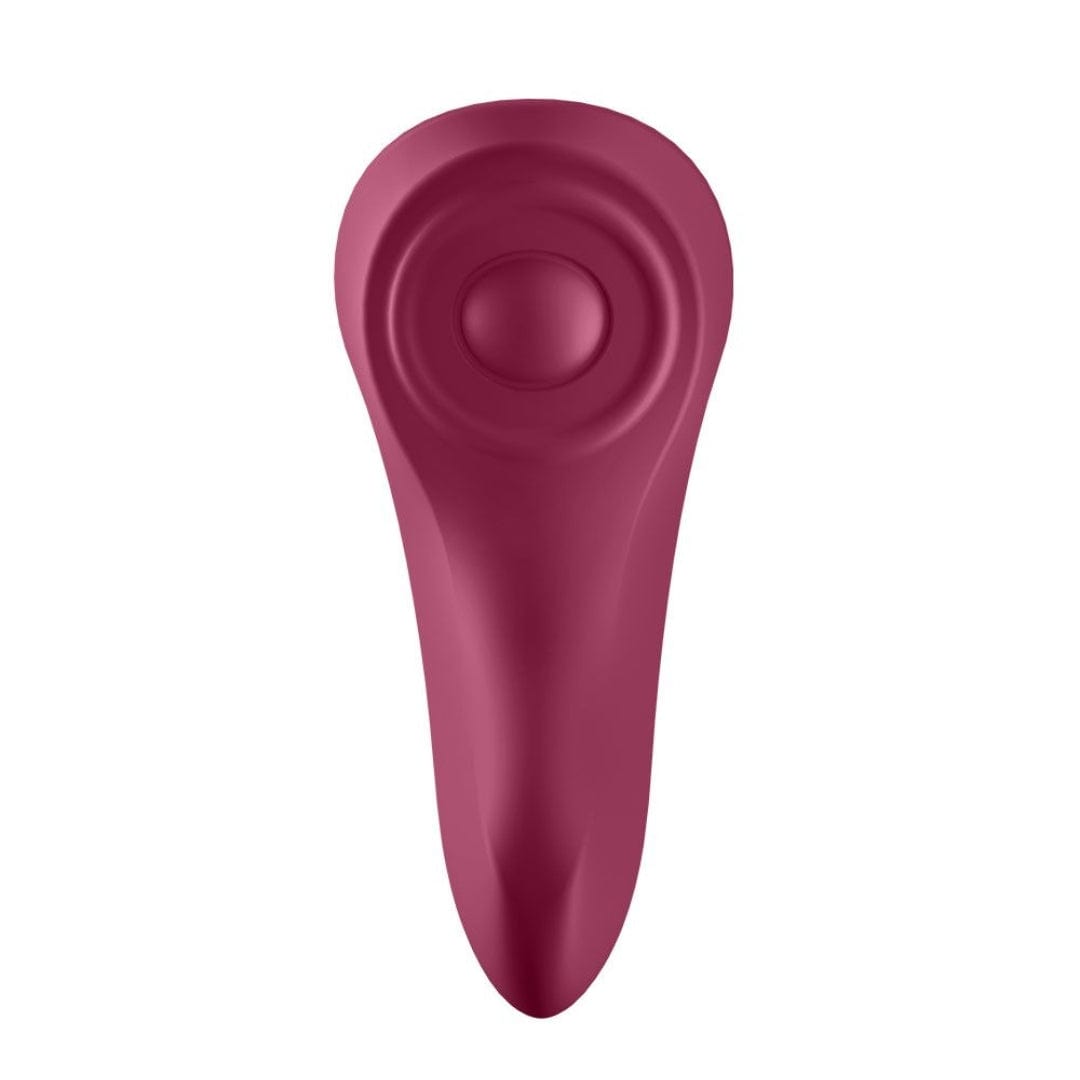 Satisfyer App Enabled Sexy Secret Panty Vibrator - Wine Red Satisfyer - For Me To Love