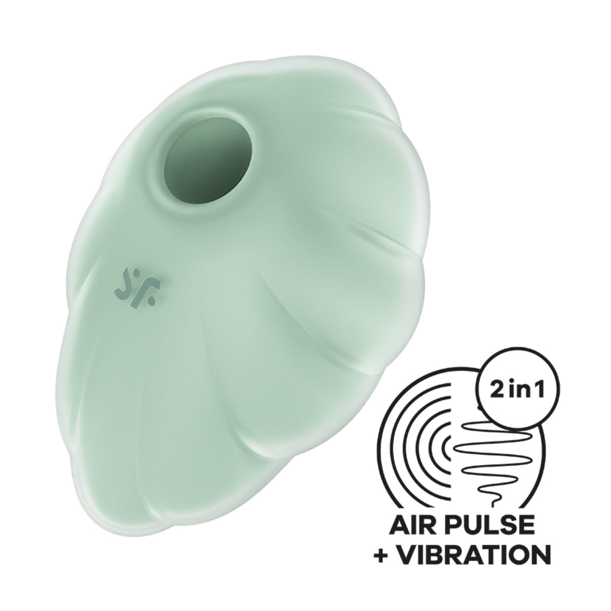 Satisfyer - Cloud Dancer Air Pulse Vibrator | Mint Satisfyer - For Me To Love