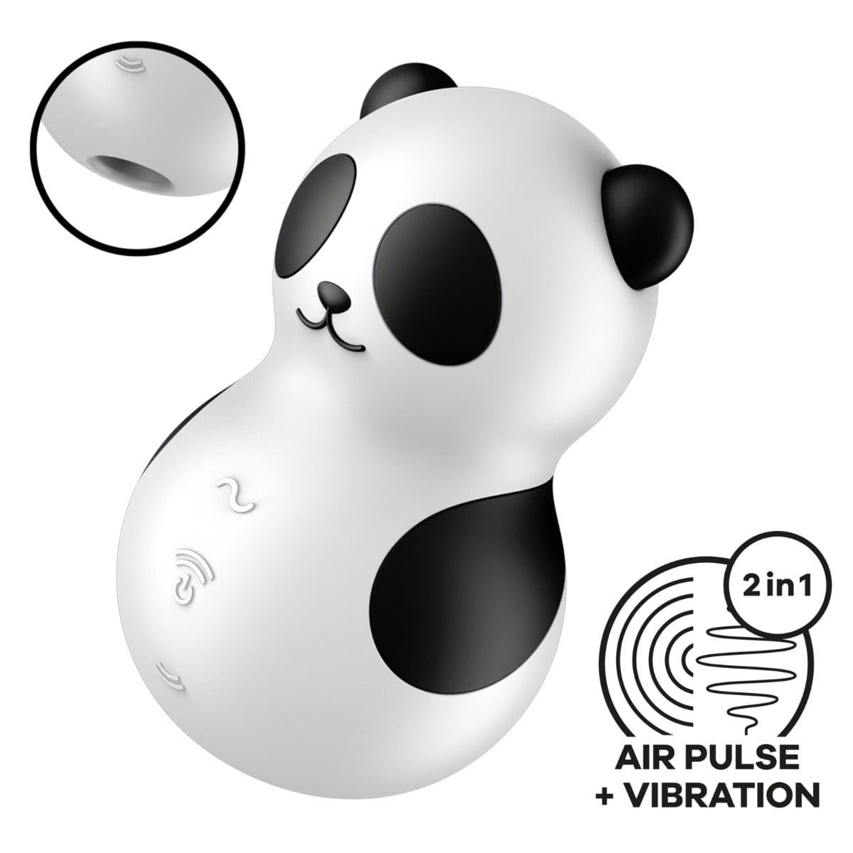 Satisfyer - Pocket Panda - Clitoral Vibe with Air Pulse Technology | USB Rechargeable Satisfyer - For Me To Love