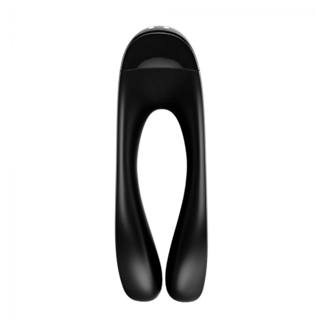 Satisfyer Satisfyer Candy Cane Finger Vibrator - Black